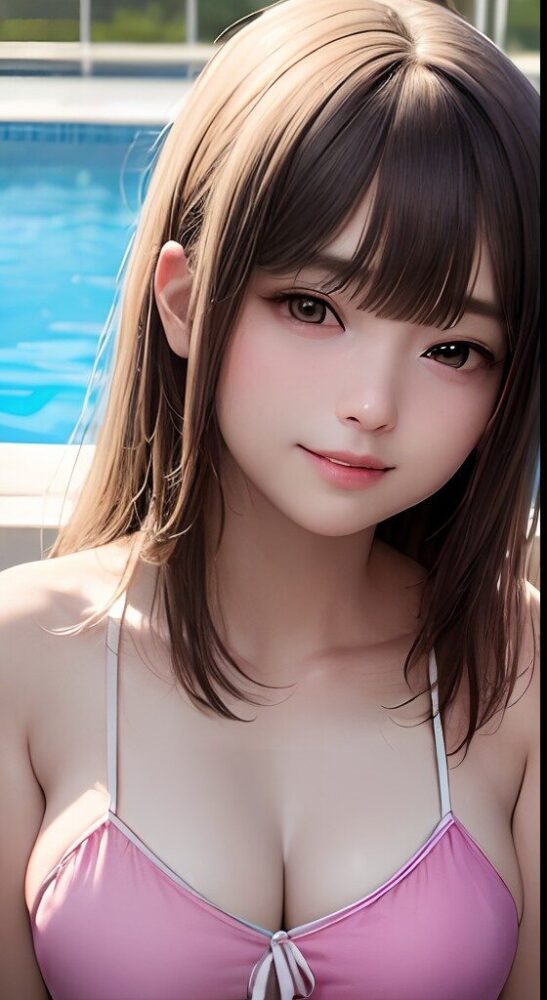 Bikini Photoshoot of a Young, Curvy Beauty