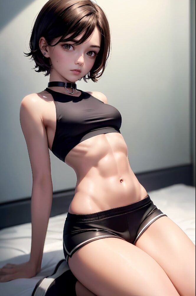 健康的で活発な美少女