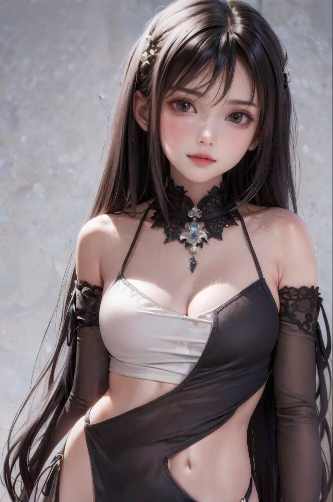 黒髪美少女
