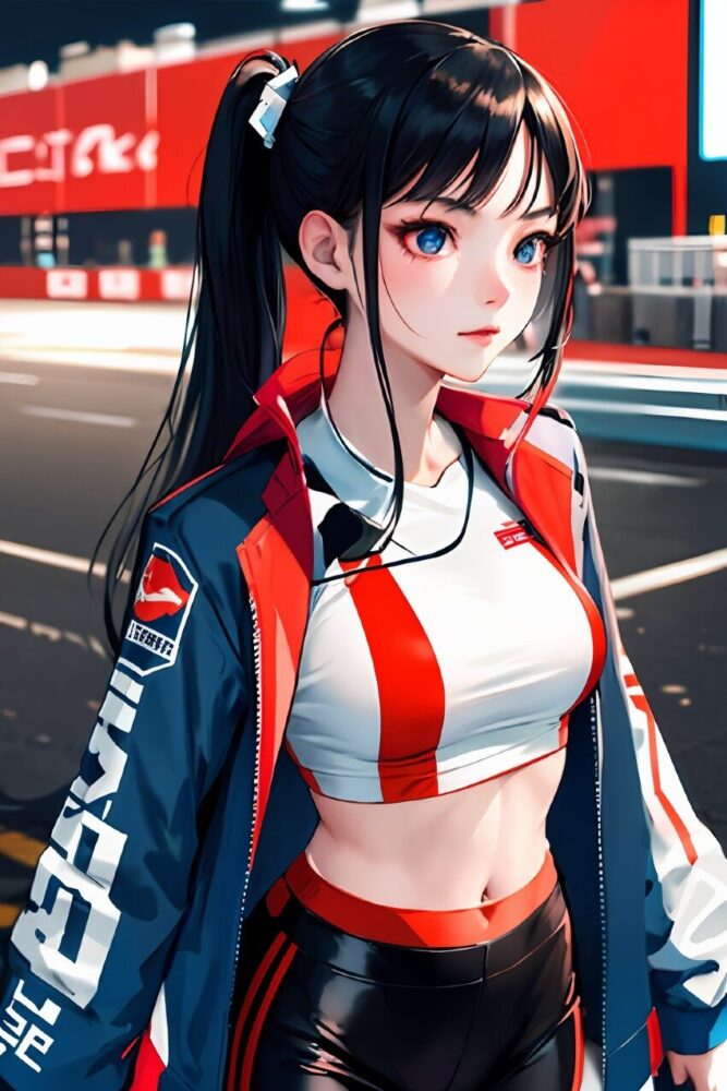 クールなレースクィーン