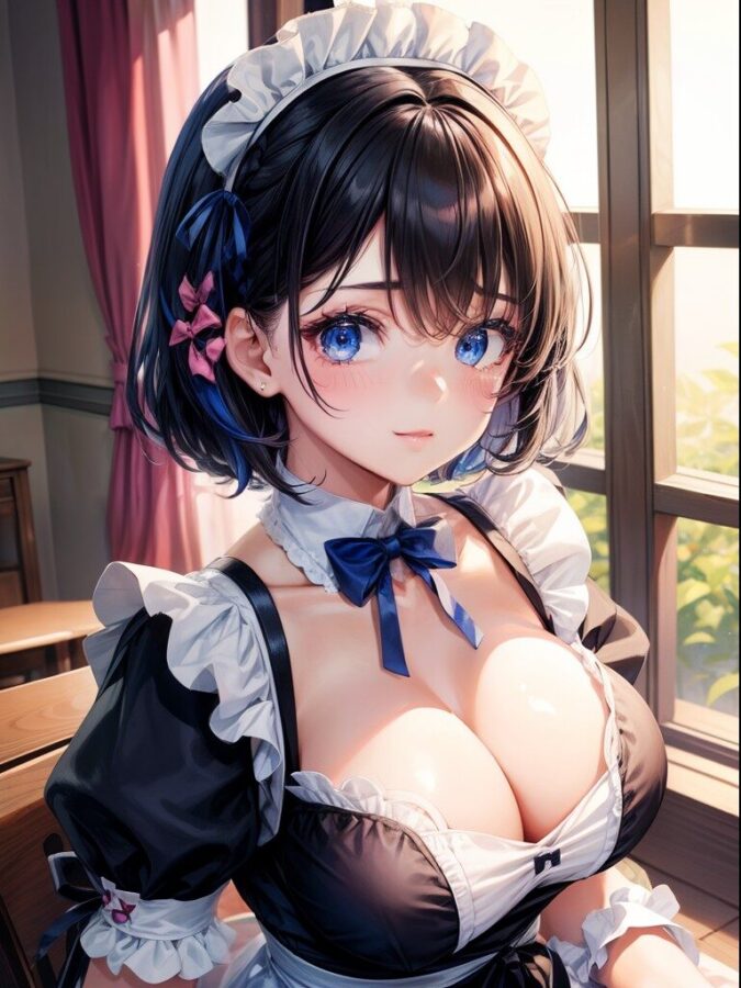 爆乳美少女メイド