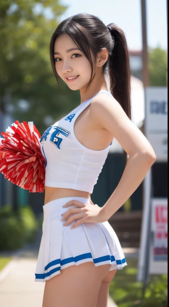 プリ尻チアガール