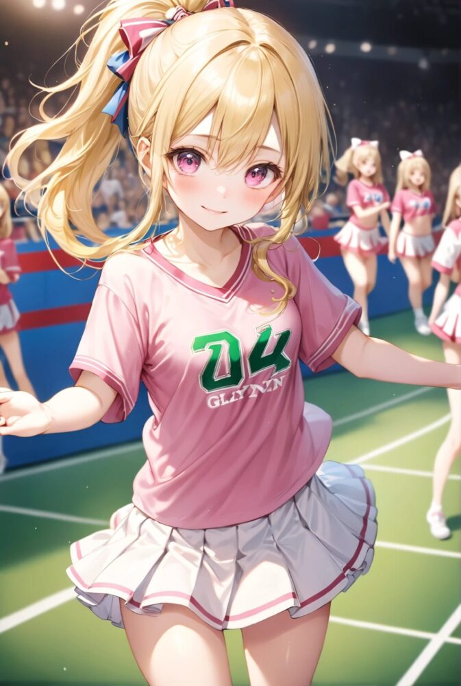 金髪ロリチアガール
