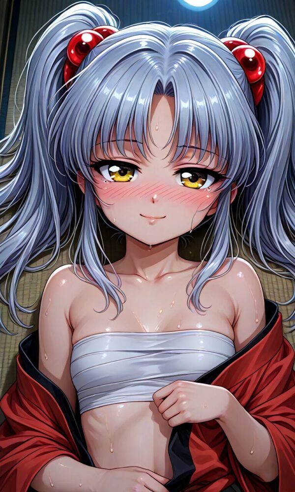 さらしブラジャーのホシノ・ルリ（機動戦艦ナデシコ）