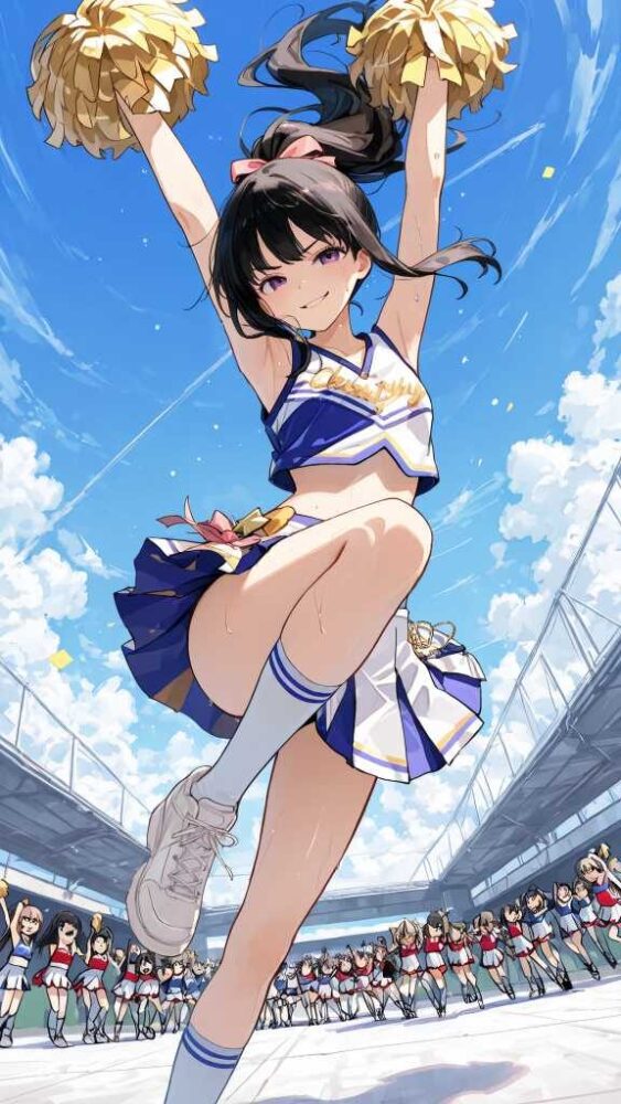 クールなJKチアガール