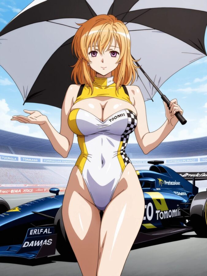 セクシーなレースクィーン