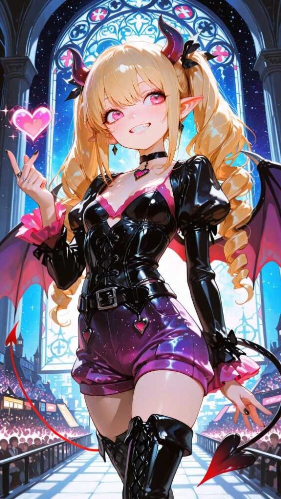 セクシーなロリ系小悪魔