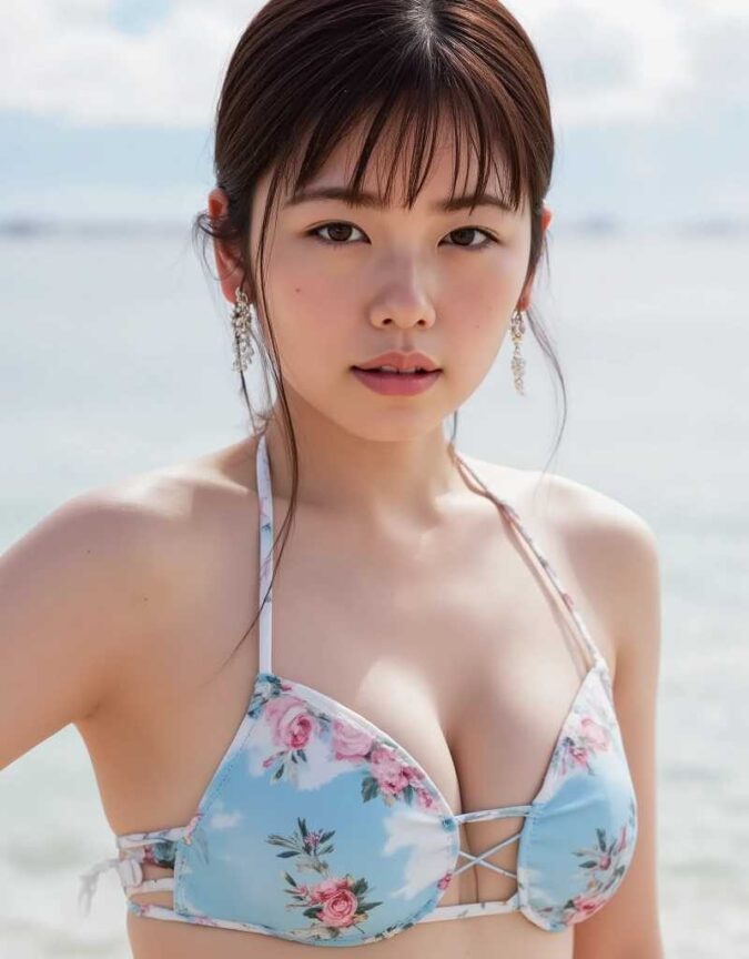 綺麗なお姉さんのビキニグラビア