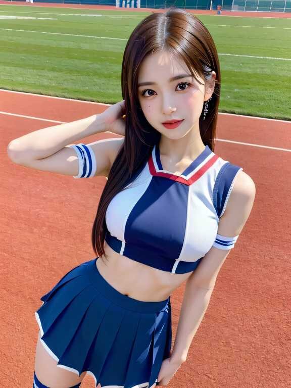 巨乳チアガール