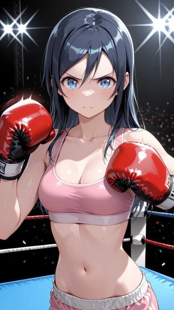 ボクシング美少女