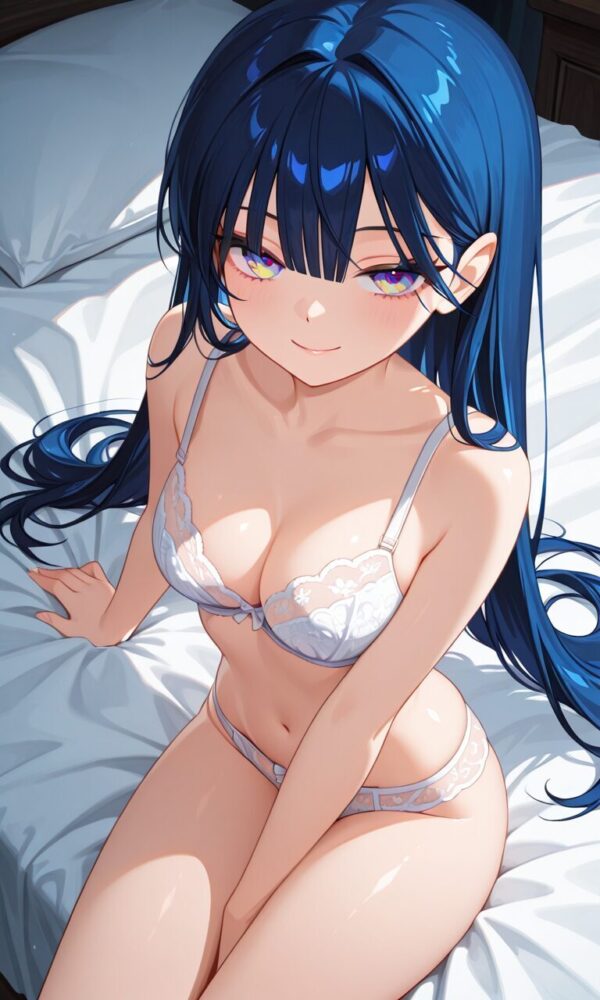 清楚で可愛い下着姿のニャアン（ジークアクス）