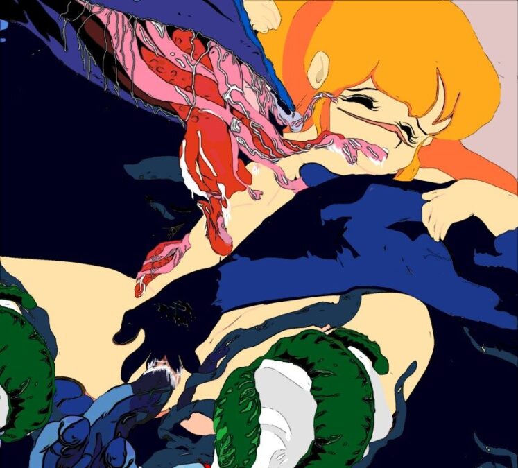 イラスト触手