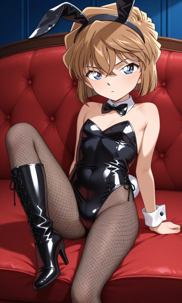 バニーガールコスチュームの灰原哀（名探偵コナン）